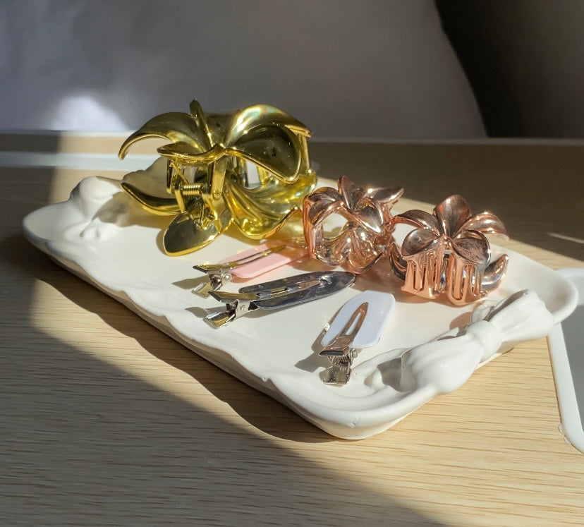 Bow jewellery dish