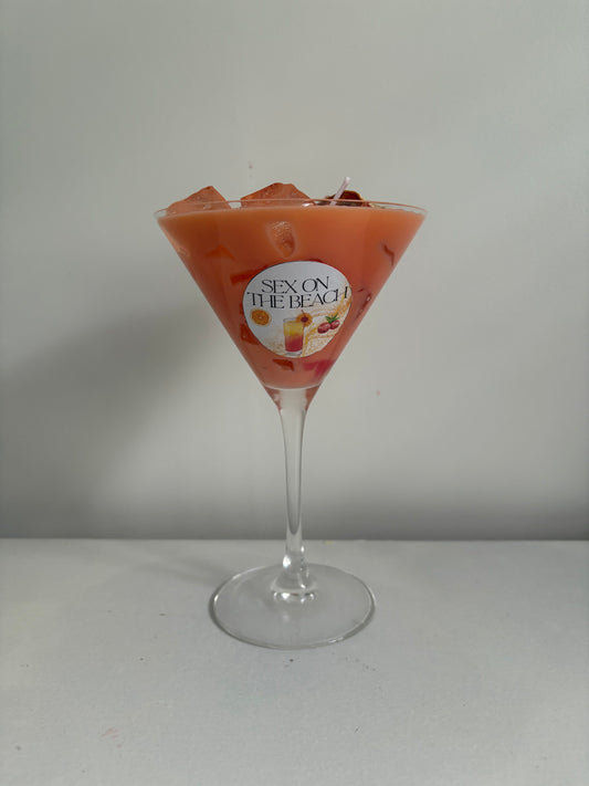 Sex on the beach candle