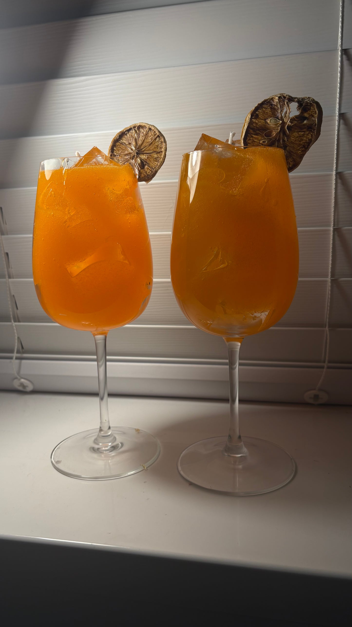 Aperol Spritz Candle